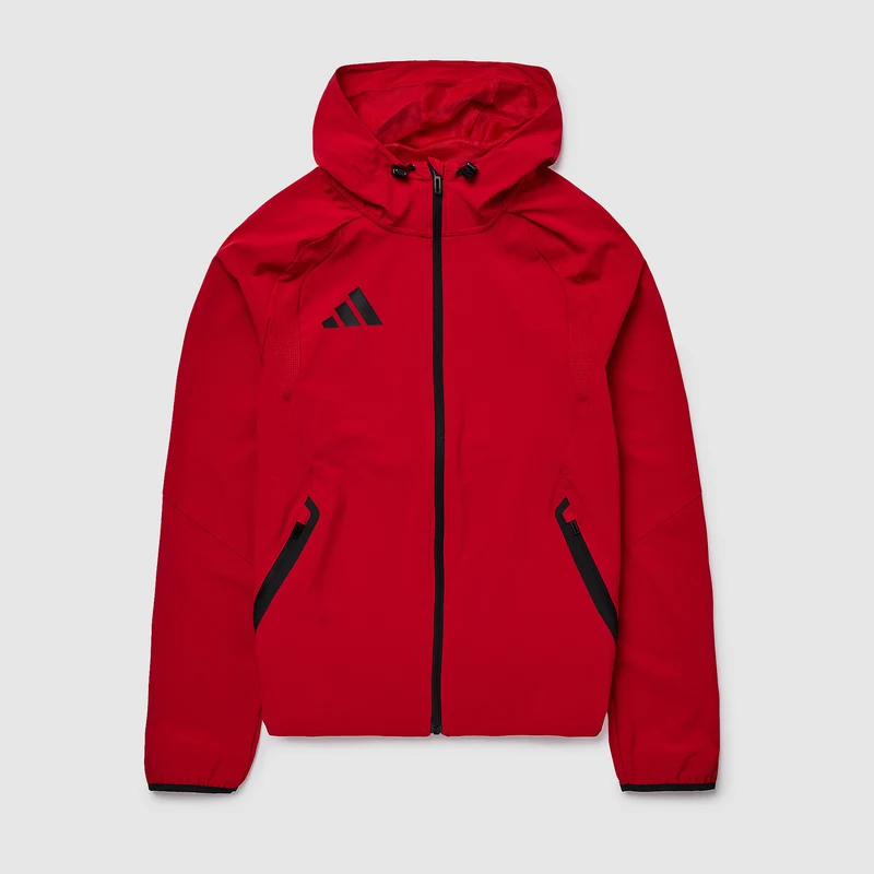 adidas Tiro Travel Slim-Fit Hooded Windbreaker