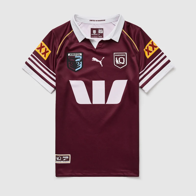 Puma Queensland Maroons 2026 Replica Shirt