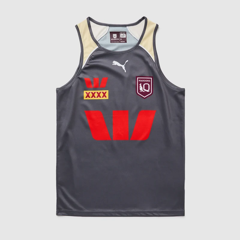 Puma Queensland Maroons 2026 Training Singlet