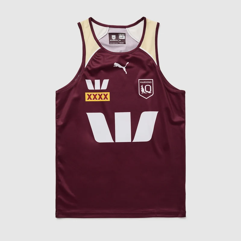 Puma Queensland Maroons 2026 Training Singlet