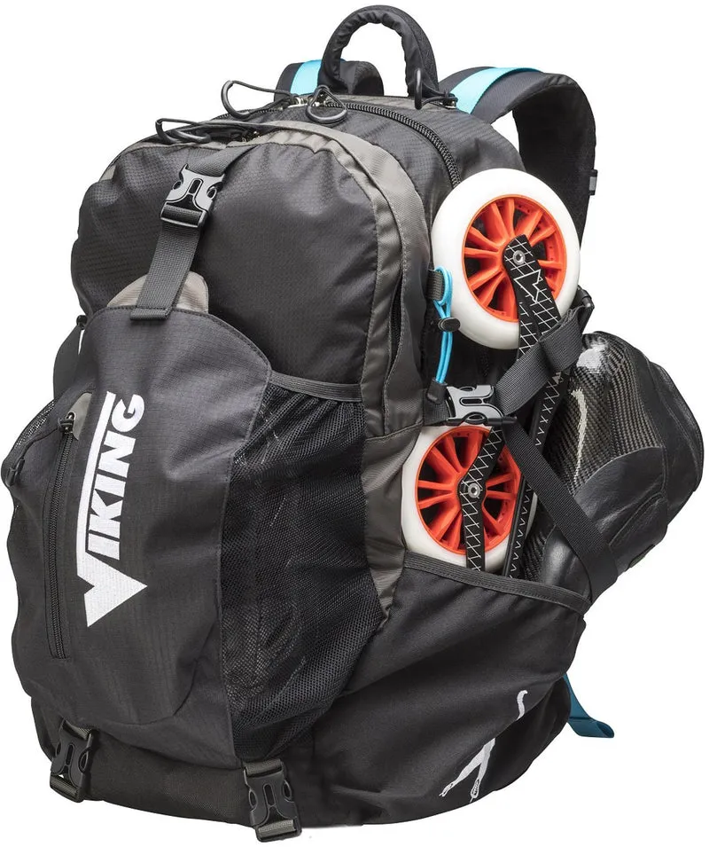 rugtas black & white 40 liter skate-pack