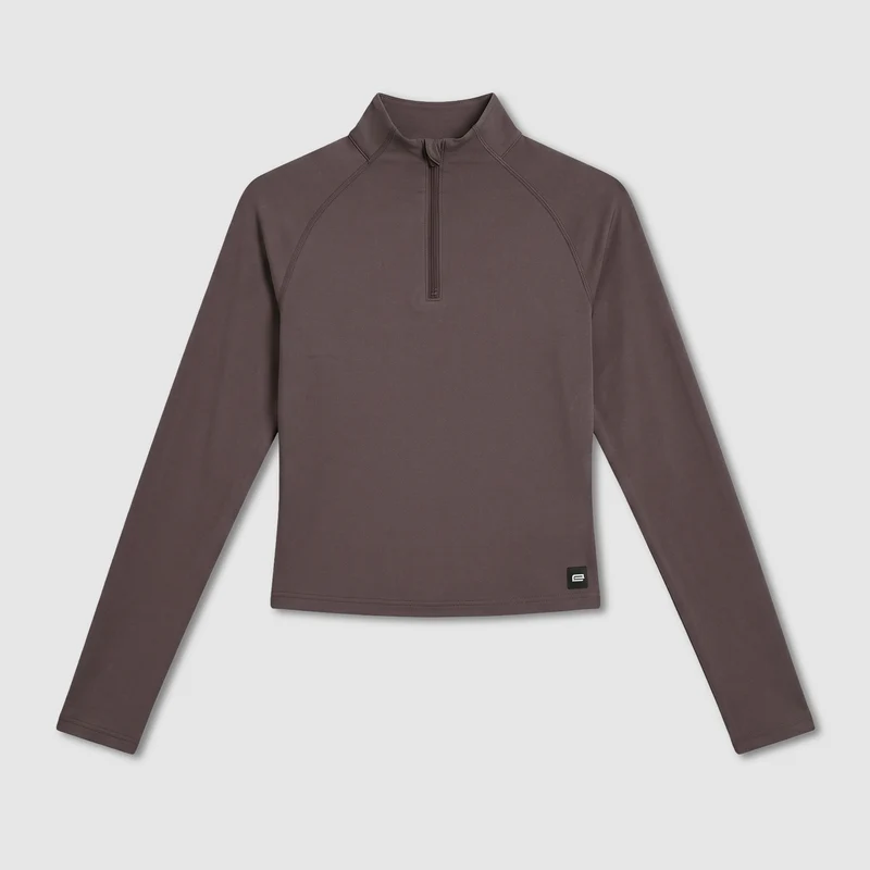 do New Space Womens Cropped 1/4 Zip