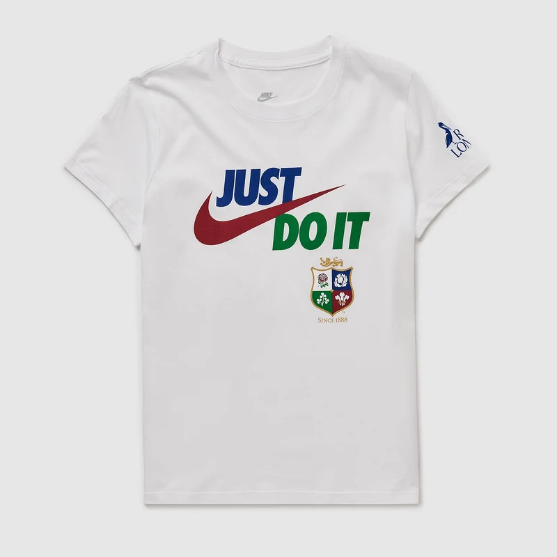 Nike Womens British & Irish Lions Just Do It T-Shirt