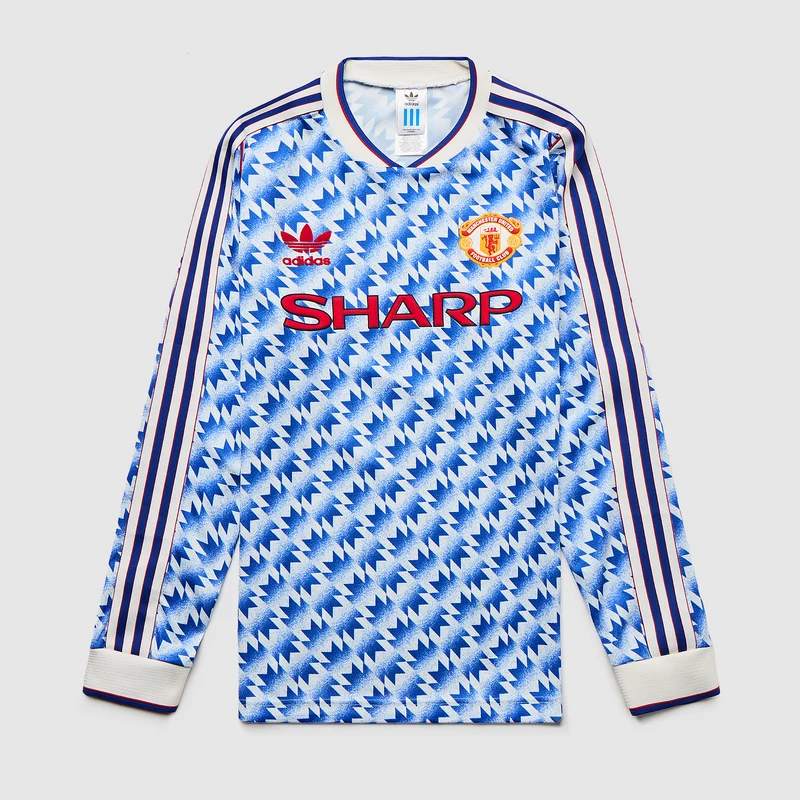 adidas Originals Manchester United 1990 Away LS Shirt