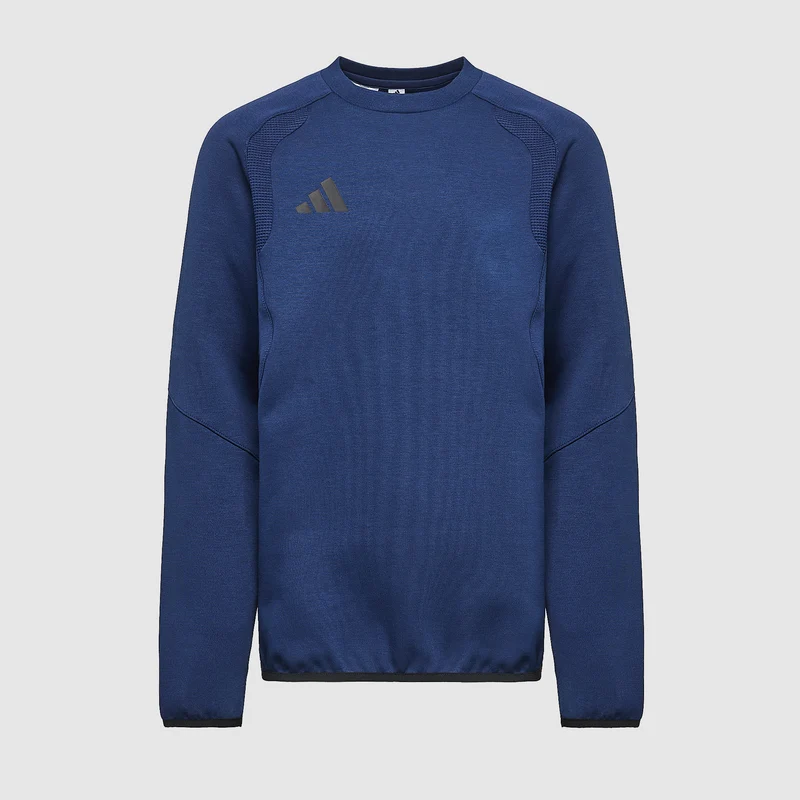 adidas Junior Tiro Travel Cotton Crew Sweatshirt