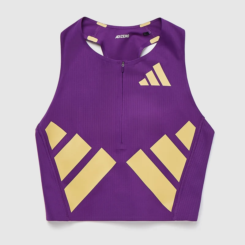 adidas Womens adizero Road To Records Crop Top