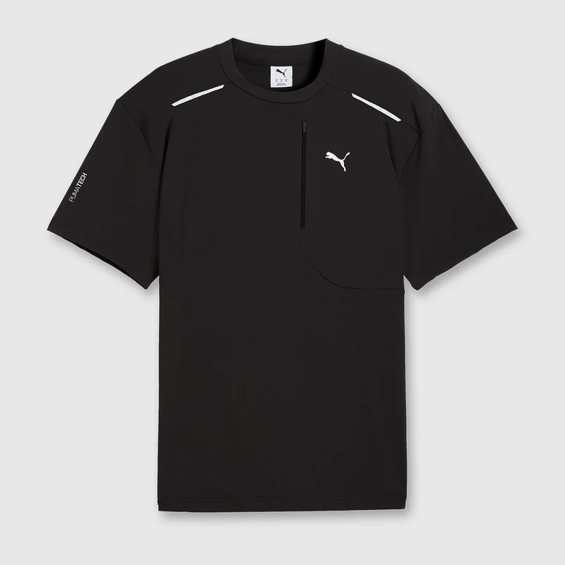 Puma PumaTech Relaxed Warp Knit Pocket T-Shirt