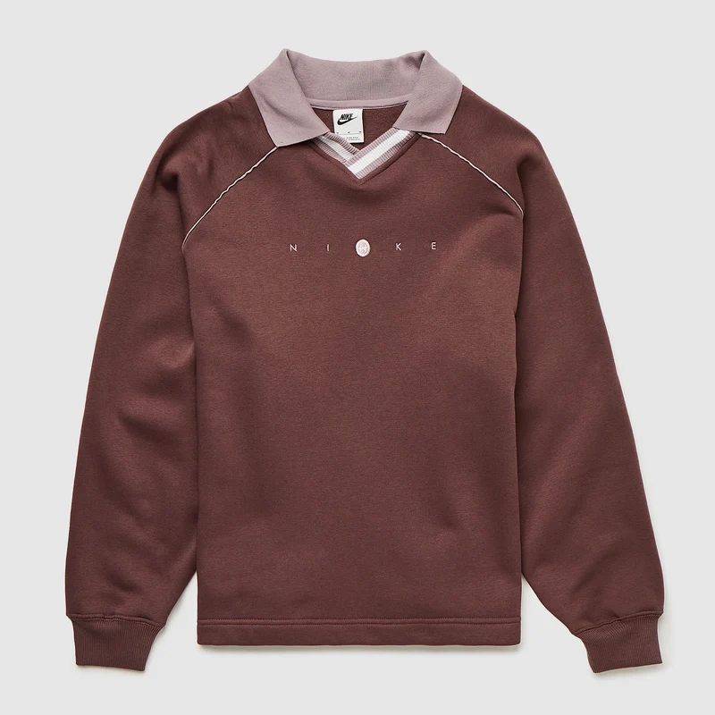 Nike Sportswear Womens Phoenix Fleece Polo Shirt