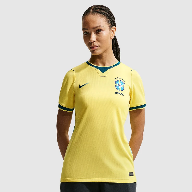 Nike Brazil 2026 Womens Dri-FIT Stadium Home Shirt