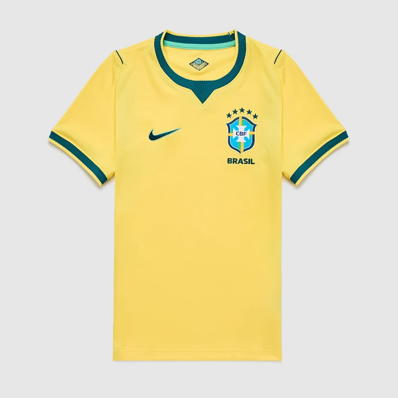 Nike Brazil 2026 Kids Dri-FIT Stadium Home Shirt