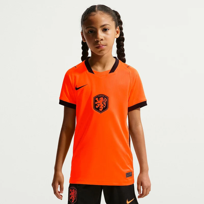 Nike Netherlands 2026 Kids Dri-FIT Stadium Home Shirt