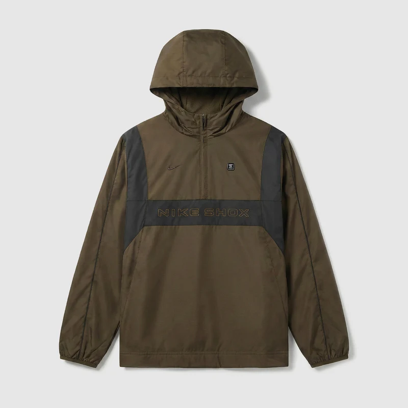 Nike Sportswear Shox Woven Half-Zip Hooded Jacket