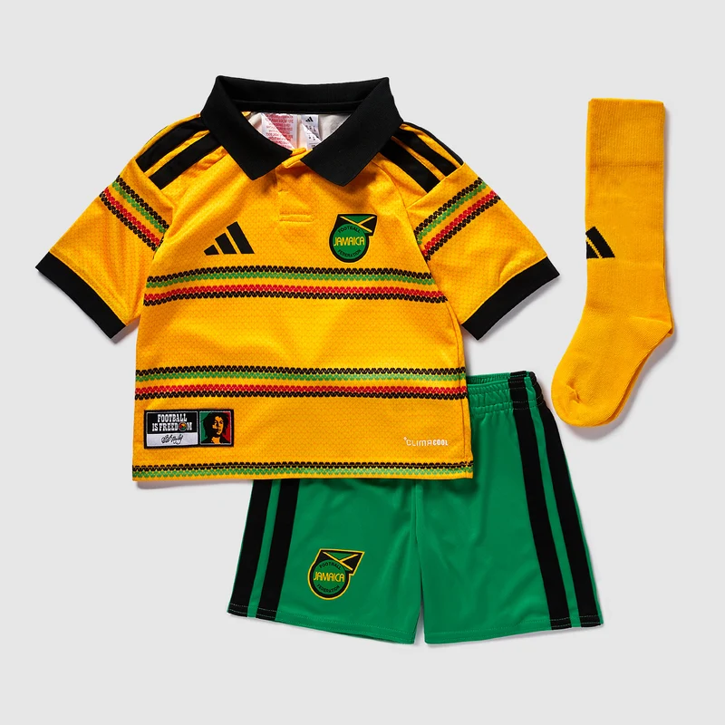 adidas Jamaica 2026 Little Kids Home Kit