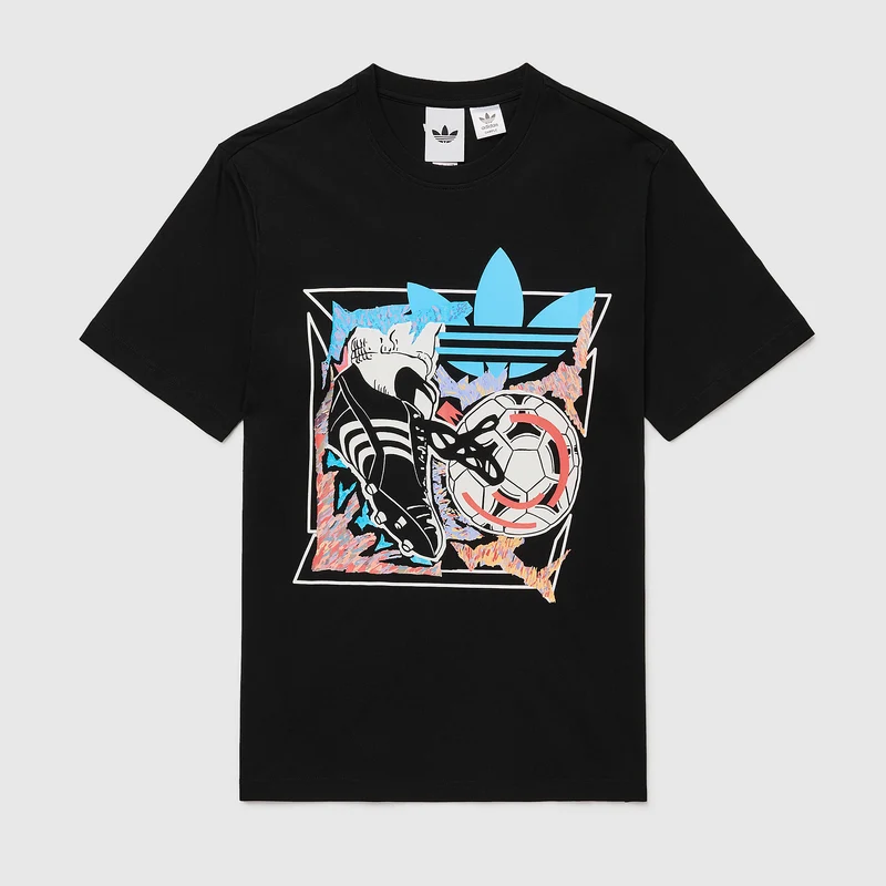 adidas Originals Archive Anime Football Graphic T-Shirt