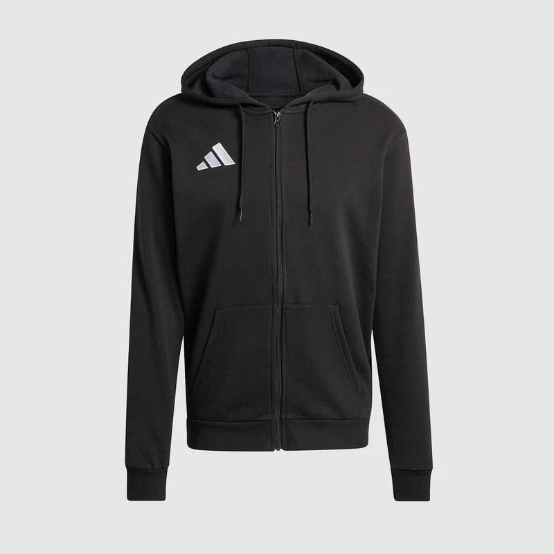 adidas Entrada 26 Full-Zip Cotton Hoodie