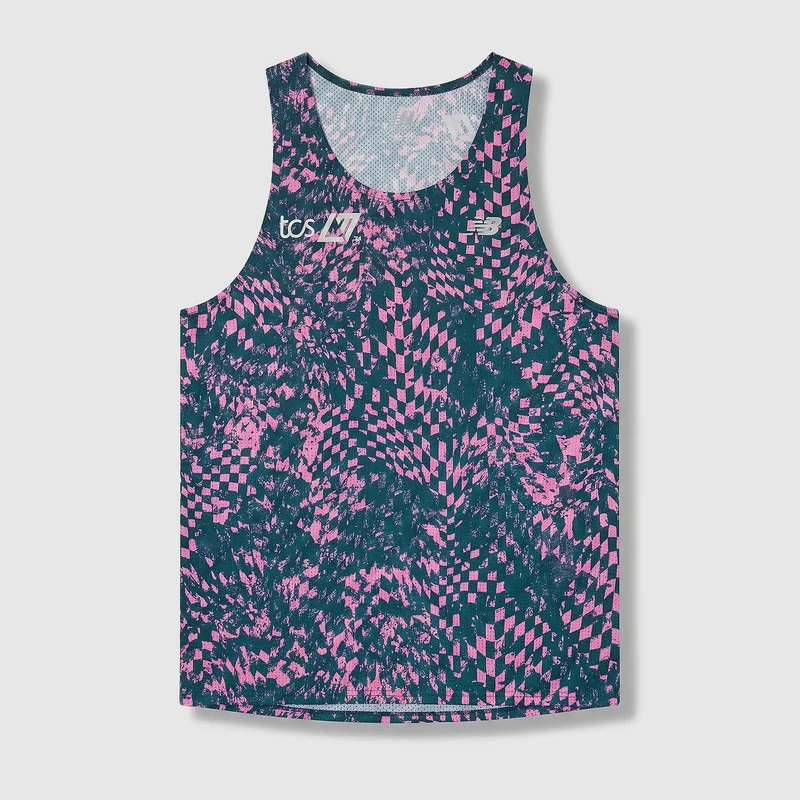 New Balance London Edition Athletics Printed Singlet
