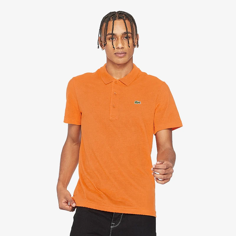 Lacoste Polo Ribbed Collar Shirt SS