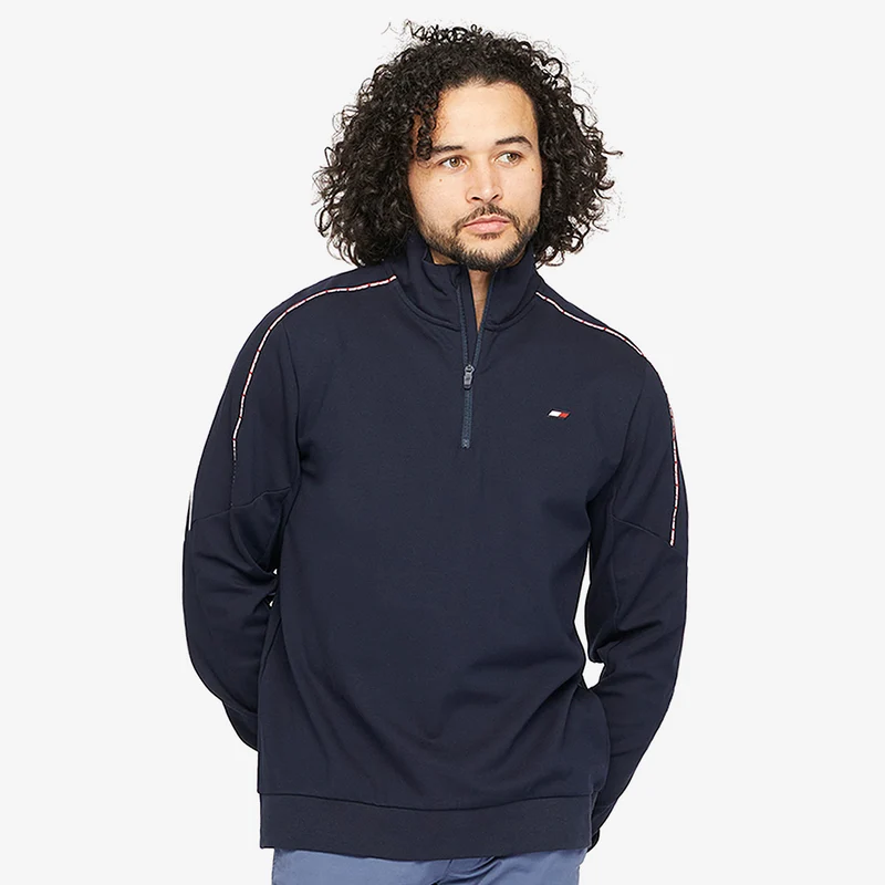 Tommy Hilfiger Piping 1/4 Zip Golf Top