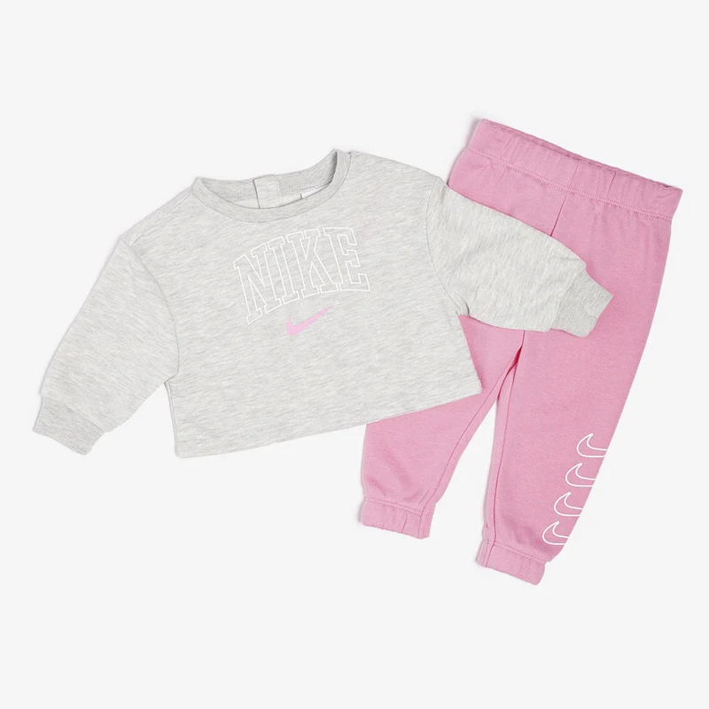 Nike Infant Retro Rewind Crew & Jogger Set (12-24M)