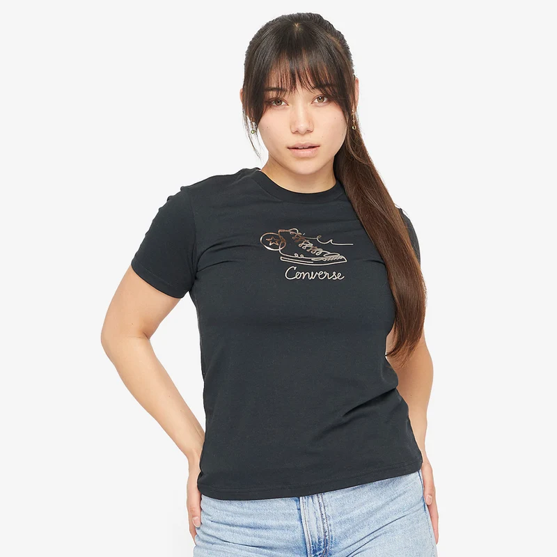 Converse Womens Sneaker T-Shirt