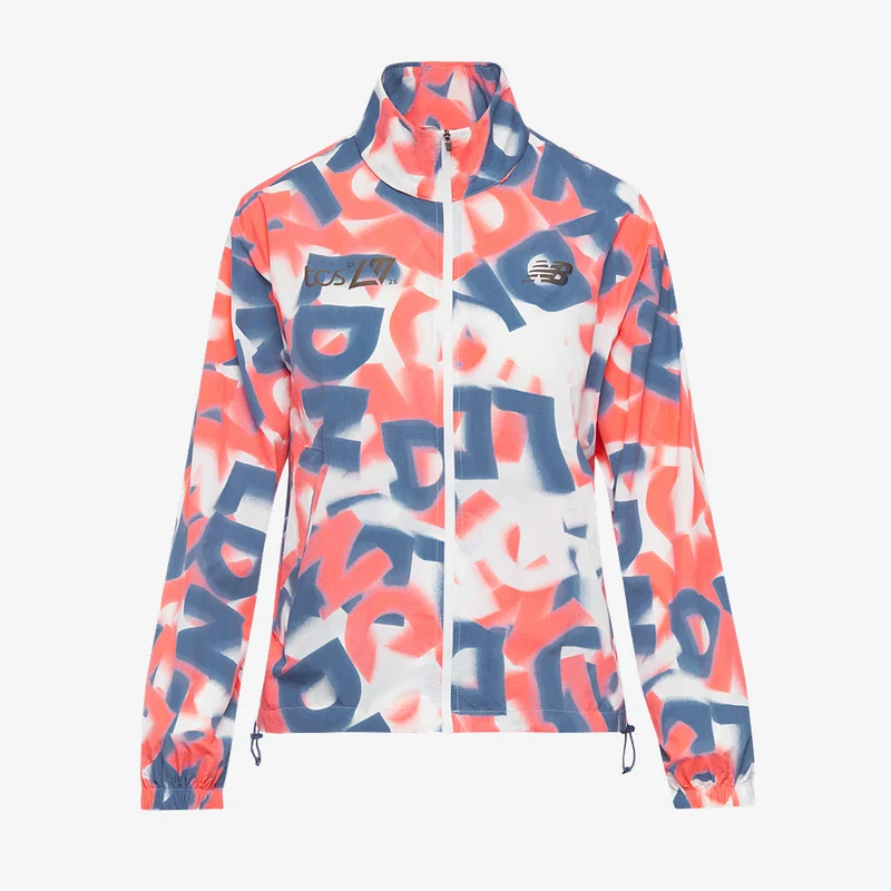 New Balance Womens London Marathon Athletics Packable Jacket