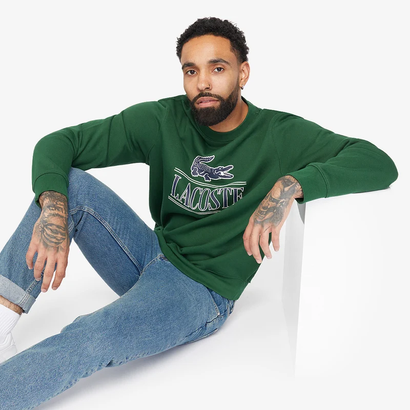 Lacoste Classic Fit Graphic Sweatshirt