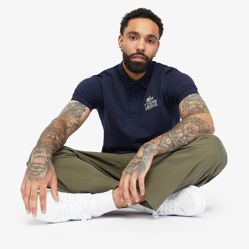 Lacoste Regular Fit Graphic Polo Shirt