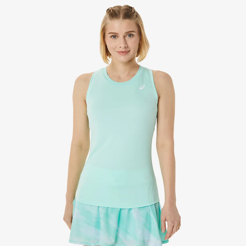Asics Womens Court Piping Shortsleeve Tank