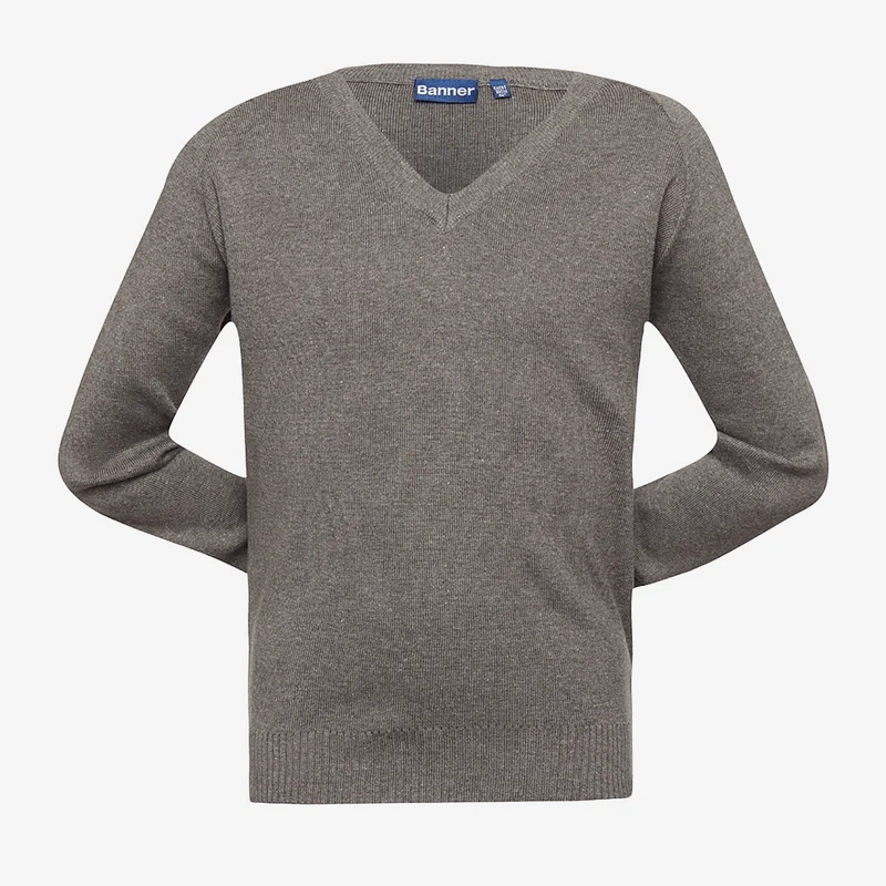 Junior 50/50 V Neck Jumper