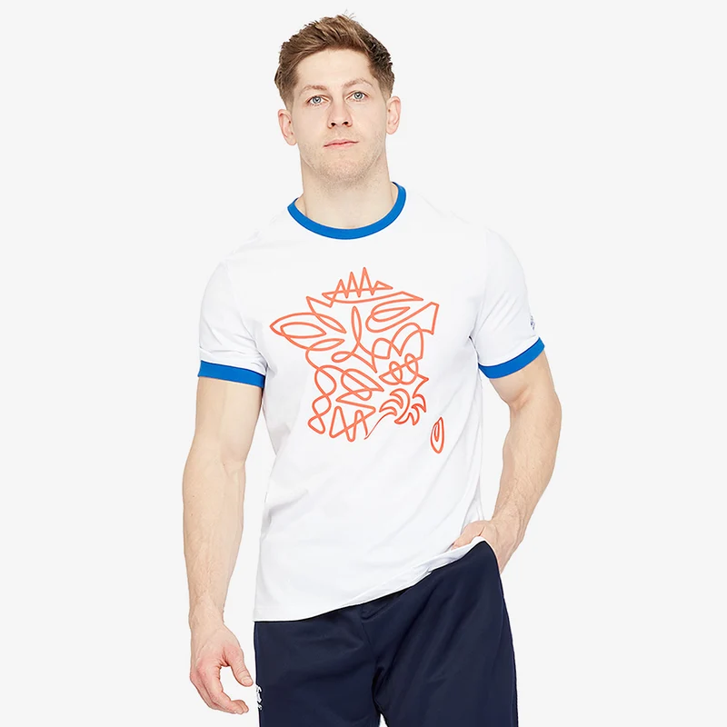 Macron France RWC 2023 Cotton Poly T-Shirt