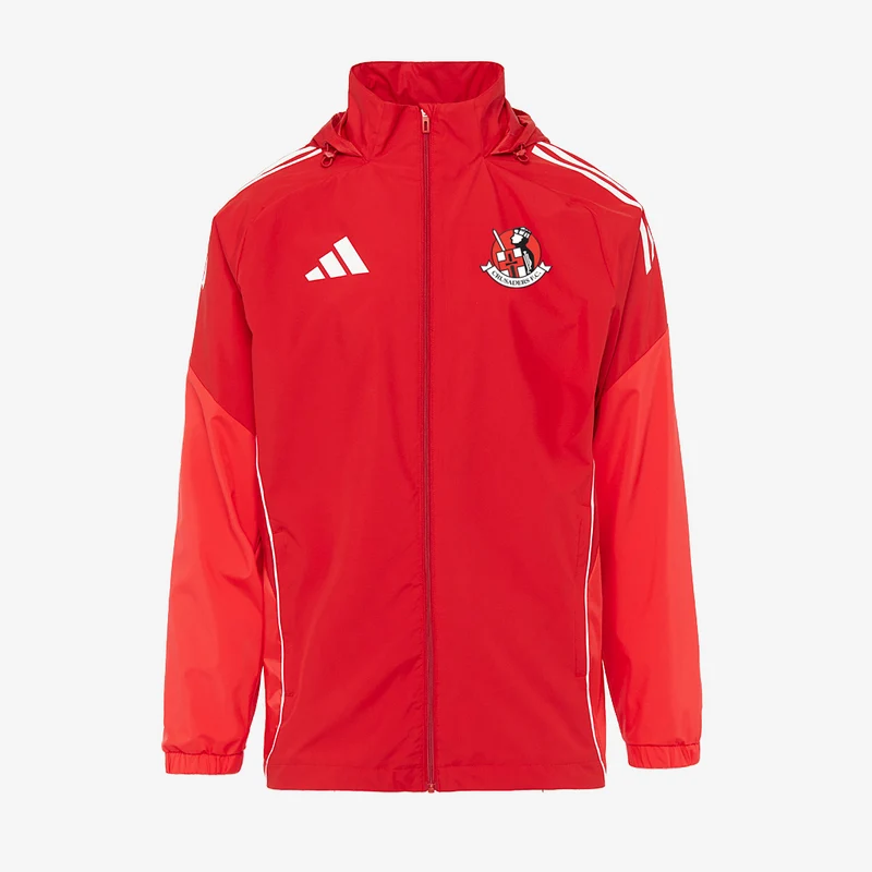 adidas Crusaders 25/26 Full Zip Training Rain Jacket