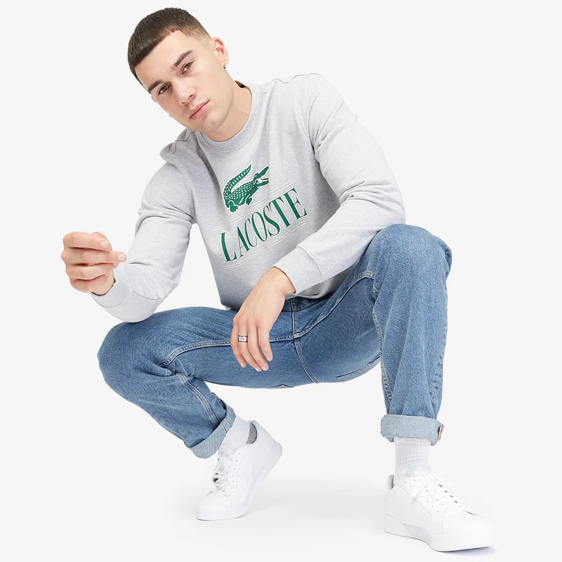 Lacoste Classic Fit Graphic Sweatshirt