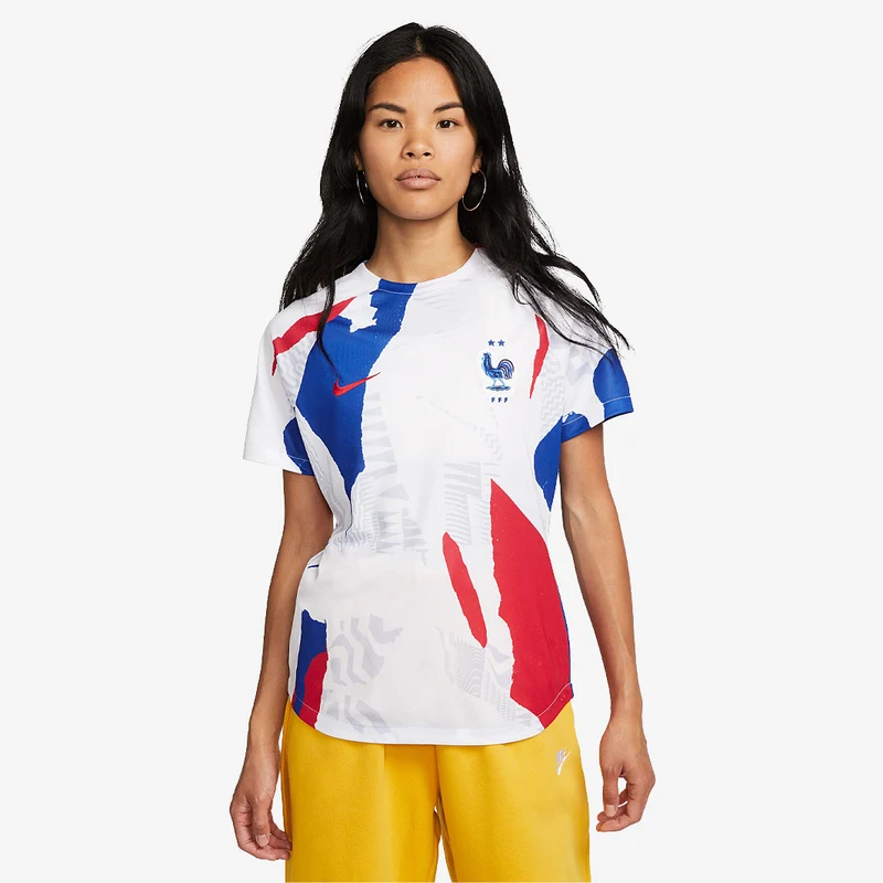 Nike France 2023 Womens Dri-Fit SS Top
