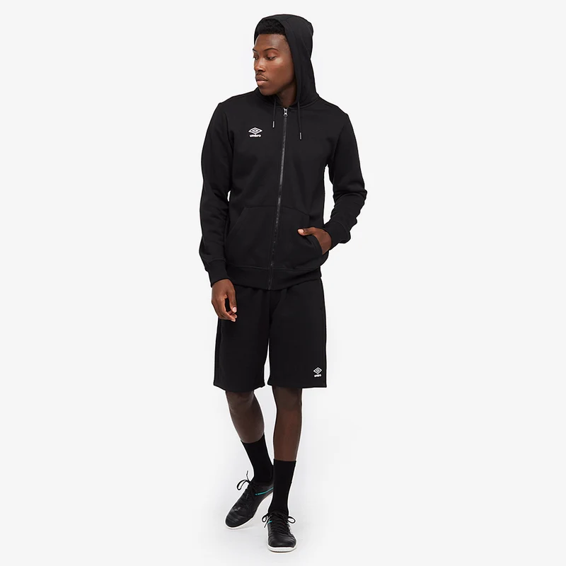 Umbro Small Logo Zip Through Hoodie