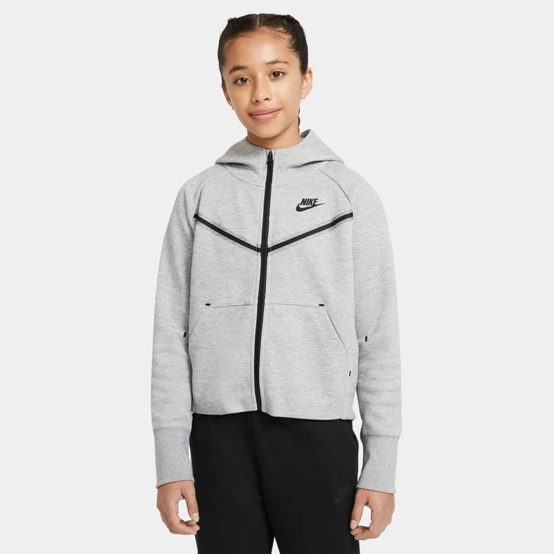 Nike Sportswear Older Girls Tech Fleece Full-Zip Hoodie (8-15Y)