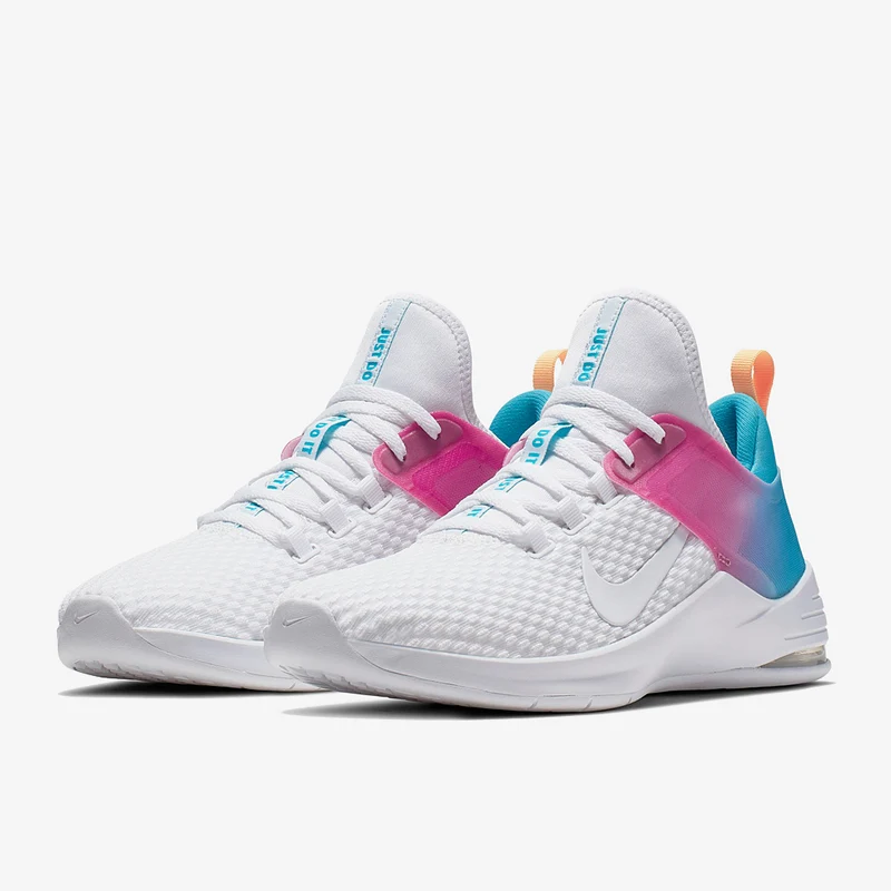 Nike Womens Air Max Bella TR 2 - Ã‚Â White/White-Blue Fury