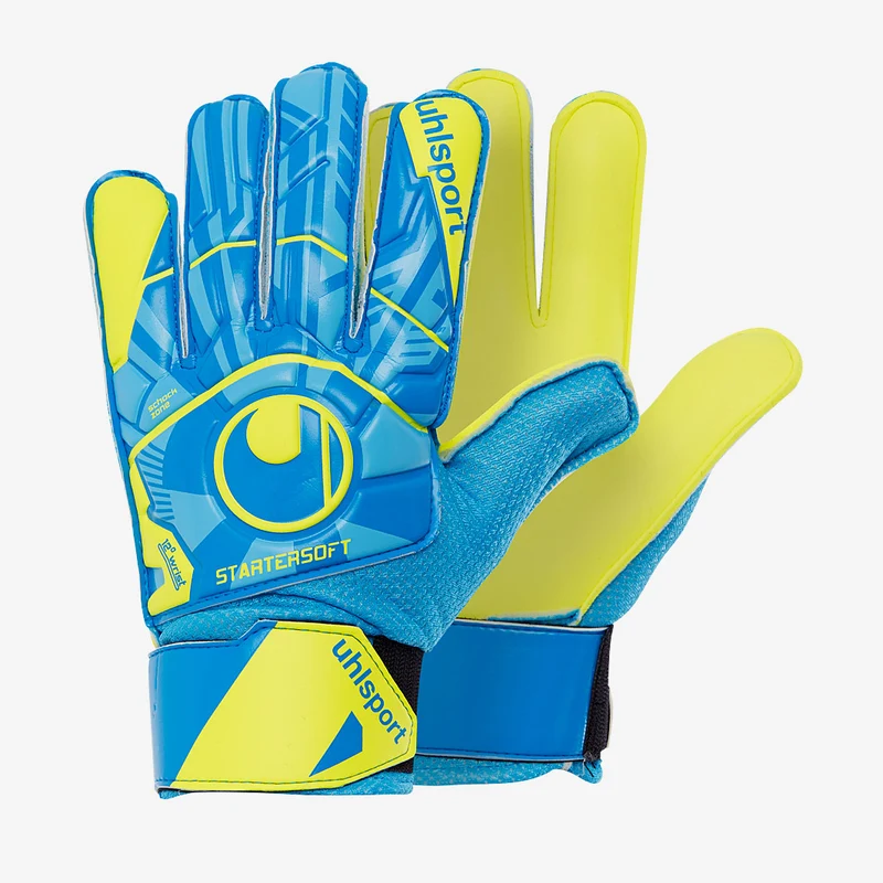 Uhlsport Radar Blue Control Starter Soft GK Gloves