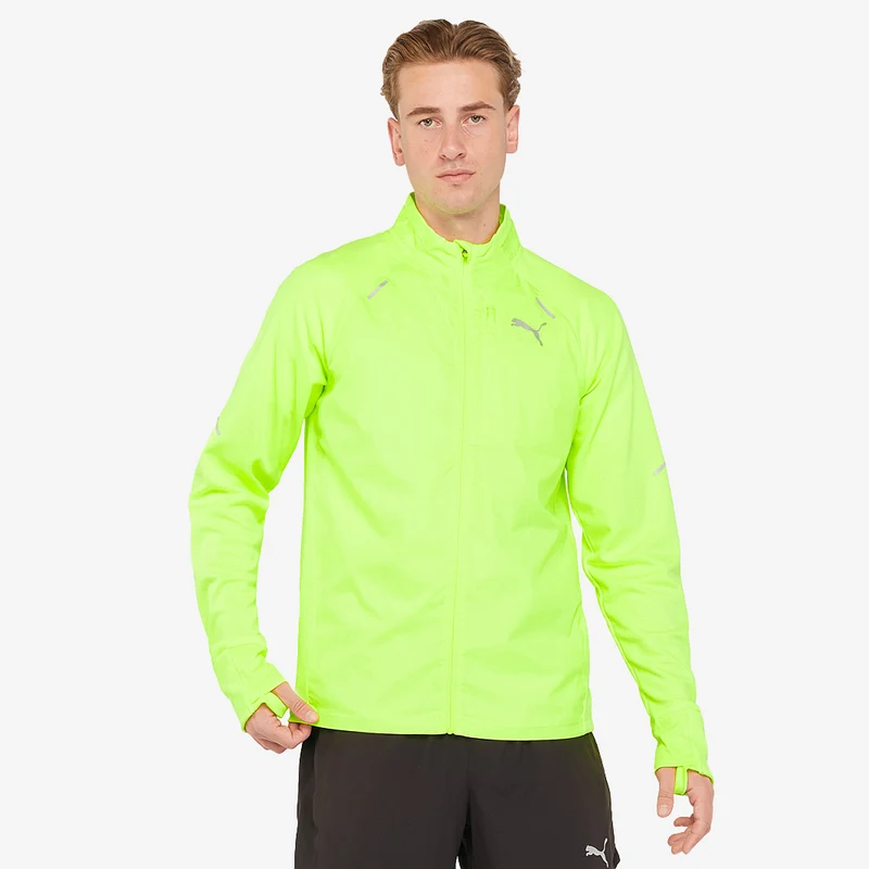Puma RUN Gridfleece Woven Jacket