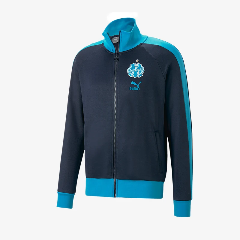 Puma Olympique de Marseille 22/23 Football Heritage T7 Track Jacket
