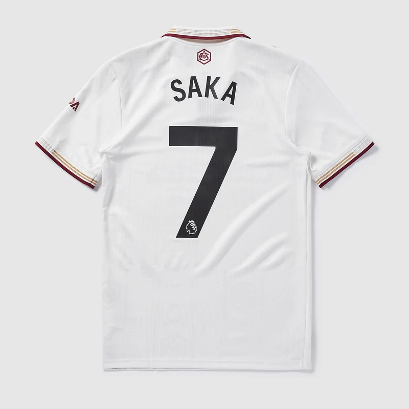 adidas Originals Arsenal 25/26 Authentic Third Shirt with Saka 7