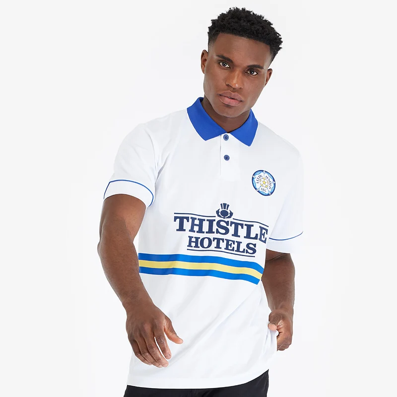 Score Draw Leeds United FC 1994 Home Retro Football Shirt