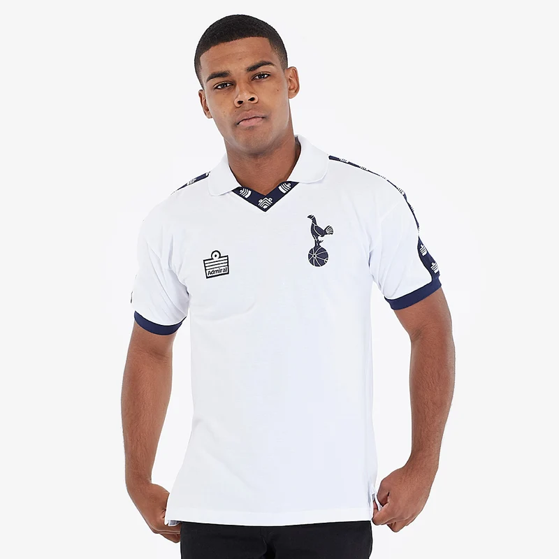 Score Draw Admiral Tottenham Hotspur 1978 SS Home Shirt