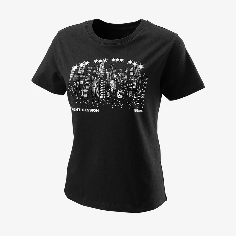 Wilson Womens Night Skyline Tech T-Shirt