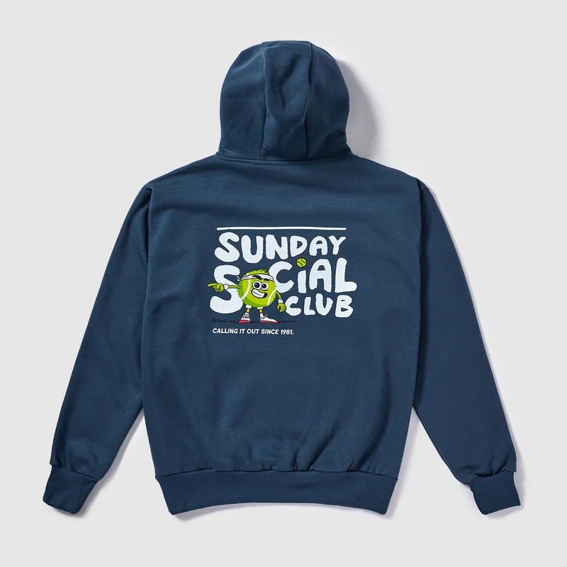 Wildcard Sunday Social Club Tennis Hoodie