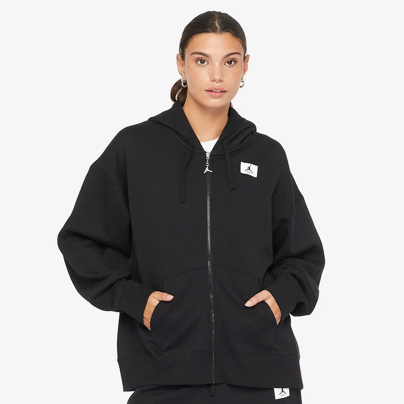 Womens Jordan Flight Full-Zip Hoodie
