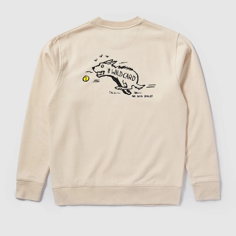 Wildcard No Dog Balls Allowed Tennis Crew