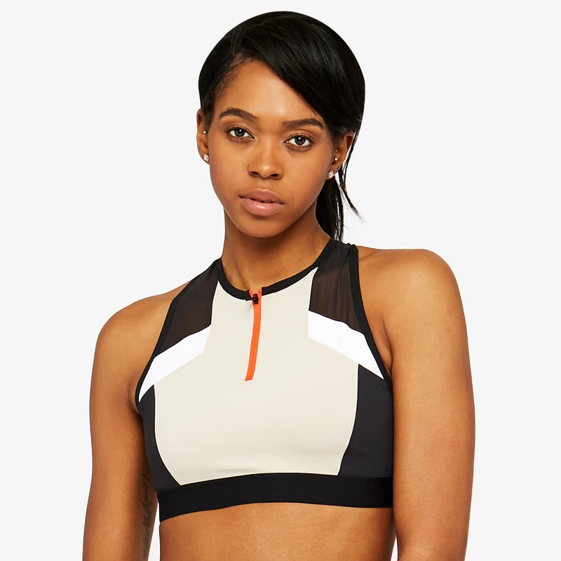 Reebok Womens Colorblock Crop Top