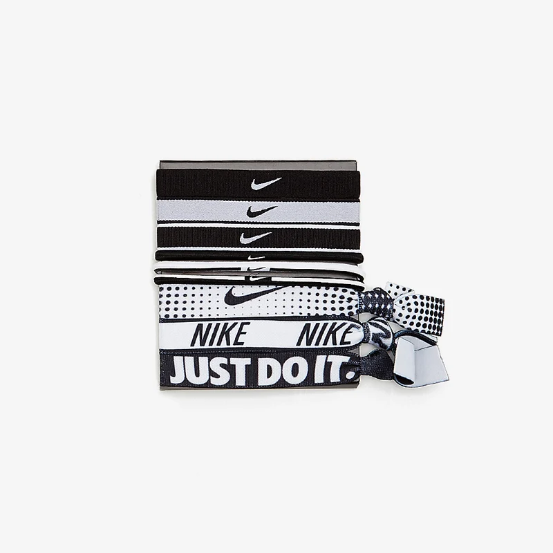 Nike Mixed Ponytail Holder 9pk