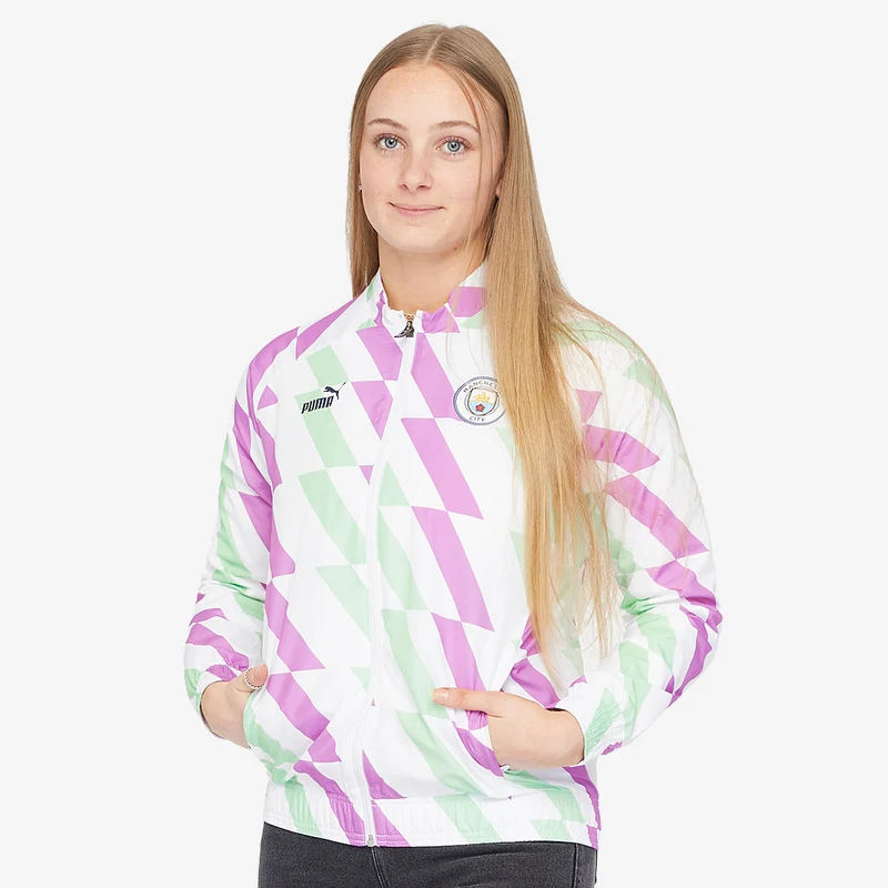 Puma Manchester City 22/23 Womens Pre-Match Jacket