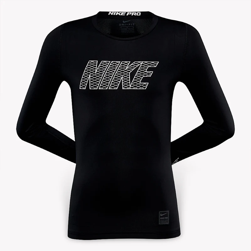 Nike Boys Pro Long Sleeved Top Comp